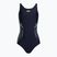 Strój pływacki jednoczęściowy dziecięcy Speedo Plastisol Placement Muscleback true navy/bondi blue