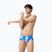 Bokserki pływackie męskie Speedo Club Training Allover Brief 13.5 cm punch blue/kiki pink
