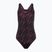 Strój pływacki jednoczęściowy Speedo HyperBoom Allover Medalist black/plum dandy/siren red