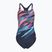 Strój pływacki jednoczęściowy damski Speedo Digital Printed Medalist zoom boom/true navy