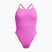 Strój pływacki jednoczęściowy damski Speedo Solid Lattice Tie-Back neon violet