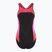 Strój pływacki jednoczęściowy damski Speedo High Neck Splice Cross Back raspberry fill
