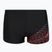 Bokserki pływackie męskie Speedo Medley Logo Aquashort black/neon coral