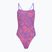Strój pływacki jednoczęściowy damski Speedo FL Printed Web Back coral cluster/indigo glow