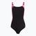 Strój pływacki jednoczęściowy damski Speedo Shaping LunaLustre Printed anthracite/ruby