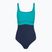 Strój pływacki jednoczęściowy damski Speedo Shaping Contour Eclipse peacock teal/peacoat