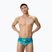 Bokserki pływackie męskie Speedo Printed 13.5 cm Brief sunset grove/green