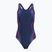 Strój pływacki jednoczęściowy damski Speedo Print Medalist peacoat