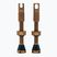Zestaw wentyli presta Peaty's X Chris King MK2 Tubeless Valves 42 mm bourbon