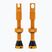 Zestaw wentyli presta Peaty's X Chris King MK2 Tubeless Valves 42 mm mango