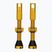 Zestaw wentyli presta Peaty's X Chris King MK2 Tubeless Valves 42 mm gold