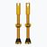 Zestaw wentyli presta Peaty's X Chris King MK2 Tubeless Valves 60 mm gold