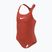 Strój pływacki jednoczęściowy dziecięcy Nike Essential Racerback picante red