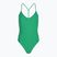 Strój pływacki jednoczęściowy damski Nike Swoosh Link Y-Back stadium green