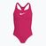 Strój pływacki jednoczęściowy dziecięcy Nike Essential Racerback rush pink