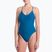 Strój pływacki jednoczęściowy damski Nike Swoosh Link Y-Back green abyss