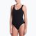 Strój pływacki jednoczęściowy damski Nike Shoreline Pucker Scoop Neck black