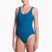 Strój pływacki jednoczęściowy damski Nike Shoreline Pucker Scoop Neck black