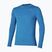 Longsleeve do biegania męski Mizuno Core Impulse Long Sleeve Tee blue jewel