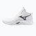 Buty do siatkówki Mizuno Wave Momentum Pro Mid white/metallic gray/black