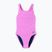 Strój pływacki jednoczęściowy damski Speedo Solid Leaderback orchid shine