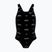 Strój kąpielowy jednoczęściowy dziecięcy Nike Hydrastrong Multi Pr jet black