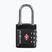 Kłódka Samsonite Combilock 3Dial Tsa Light black