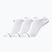Skarpety męskie CR7 Footies 3 pary white