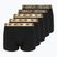 Bokserki męskie CR7 Basic Trunk 5 par 2321 black