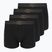 Bokserki męskie CR7 Basic Trunk 4 pary 2502 black
