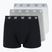 Bokserki męskie CR7 Basic Trunk 3 pary white/ greymelange/ black