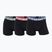 Bokserki męskie CR7 Basic Trunk 3 pack black