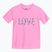 Koszulka do pływania dziecięca Color Kids Print begonia/pink