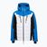 Kurtka narciarska męska BERGSON Velox Stx ibiza blue/white