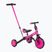 Rowerek biegowy trójkołowy Milly Mally 4w1 Optimus Plus pink