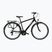 Rower trekkingowy męski KROSS Trans 1.0 czarny/srebrny/połysk