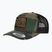 Czapka z daszkiem męska Pitbull Mesh Snapback ,,Blood Dog" Camo Trucker wood/black