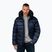 Kurtka zimowa męska Pitbull Barles Ribstop Padded Hooded dark navy