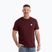 Koszulka męska Pitbull Small Logo dark burgundy