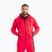 Bluza męska Pitbull Dogwood Hooded Zip Sweatshirt fluo/red