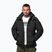 Kurtka zimowa męska Pitbull Piedmont Quilted Hooded black