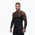Rashguard longsleeve męski Pitbull Belt Rashguard brown