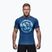 Koszulka męska Pitbull Rashguard Logo Palms blue