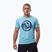 Koszulka męska Pitbull Logo Palms mesh light blue