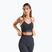 Biustonosz treningowy Carpatree Allure Seamless titanum grey
