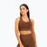 Biustonosz treningowy Gym Glamour Push Up chocolate