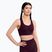 Biustonosz treningowy Gym Glamour Push Up grape