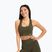 Biustonosz treningowy Gym Glamour Push Up khaki
