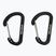Karabinek Salewa Flat Wiregate 2 szt. black