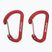 Karabinek Salewa Flat Wiregate 2 szt. orange